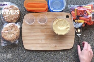 Packing Healthy Lunch Boxes