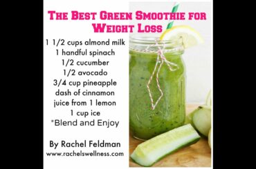 Fat Burning Smoothie  Boost your Metabolism