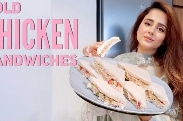 RAMADAN 2020 | EASY COLD CHICKEN SANDWICHES RECIPE | HADIA