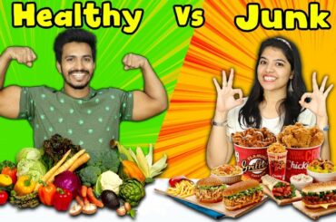 Healthy Food Vs Junk Food Challenge | Hungry Birds