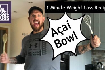 1 Minute Weight Loss recipes | Acai Bowl | Healthy, Nutritious and Delicious!