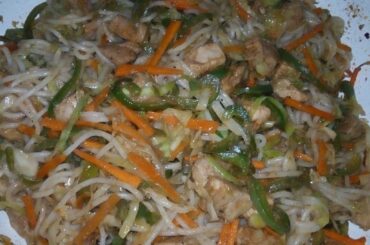 Chicken chow mein recipe | fajita spaghetti recipe by healthy food recipes