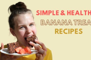 EASY, LOW CALORIE, HEALTHY treat recipes (using bananas) | Eve LH