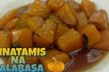 MINATAMIS NA KALABASA RECIPE | HEALTHY MINATAMIS NA KALABASA | FROM NAY RECIPE