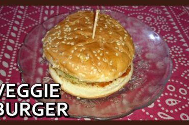 Homemade Veggie Burger | Healthy Veg Burger for Kids by Healthy Kadai