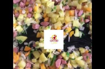 Potato Omelette Recipe/ Easy and Quick Breakfast Recipe/ Annie Cooks/ Healthy Snack