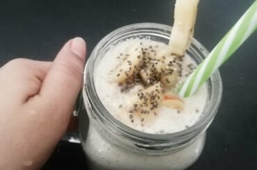 #Oats Banana & Apple smoothie # Healthy n Tasty | Weight loss recipes leasy n quick breakfast recipe