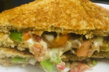 Cheesy Veg Sandwich| Easy|Quick and healthy