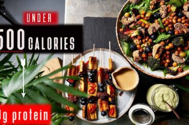 LOW CALORIE MEALS THAT FILL YOU UP (You'll forget it's only 500 kcal!)