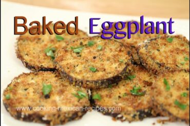 How To Make Baked Eggplant Taste Like Fried | Rockin Robin Cooks