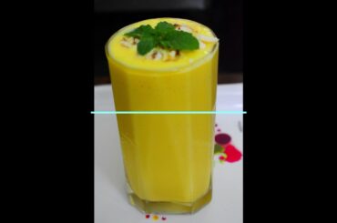 Tasty Mango Milk Shake recipe /Healthy Drink/Easy and Delicious Milk Shake.