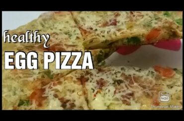 EGG PIZZA||veg pizza recipe||healthy breakfast recipe||pizza recipe in hindi||Tiffin recipe||healthy