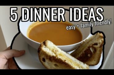 A WEEK'S WORTH OF OUR DINNERS // WHAT'S FOR DINNER! // FAMILY FRIENDLY SUPPER MEAL IDEAS // Rachel K