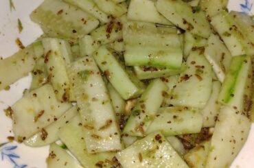 Cucumber Salad Recipe | Kakdi Salad | BhavnaHomeKitchen