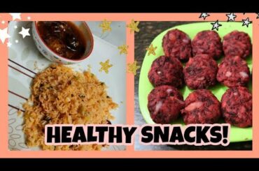 HEALTHY AND EASY SNACKS TO MAKE DURING QUARANTINE! // (Step by step recipe)