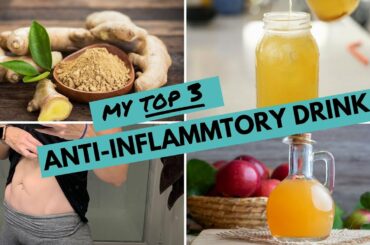 Top 3 Anti-Inflammatory Drinks for WEIGHT LOSS + INFLAMMATION