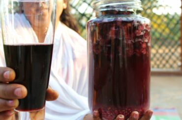 HEALTHY HOME MADE RED WINE | HEALTHY GRAPE WINE | VILLAGE FOOD