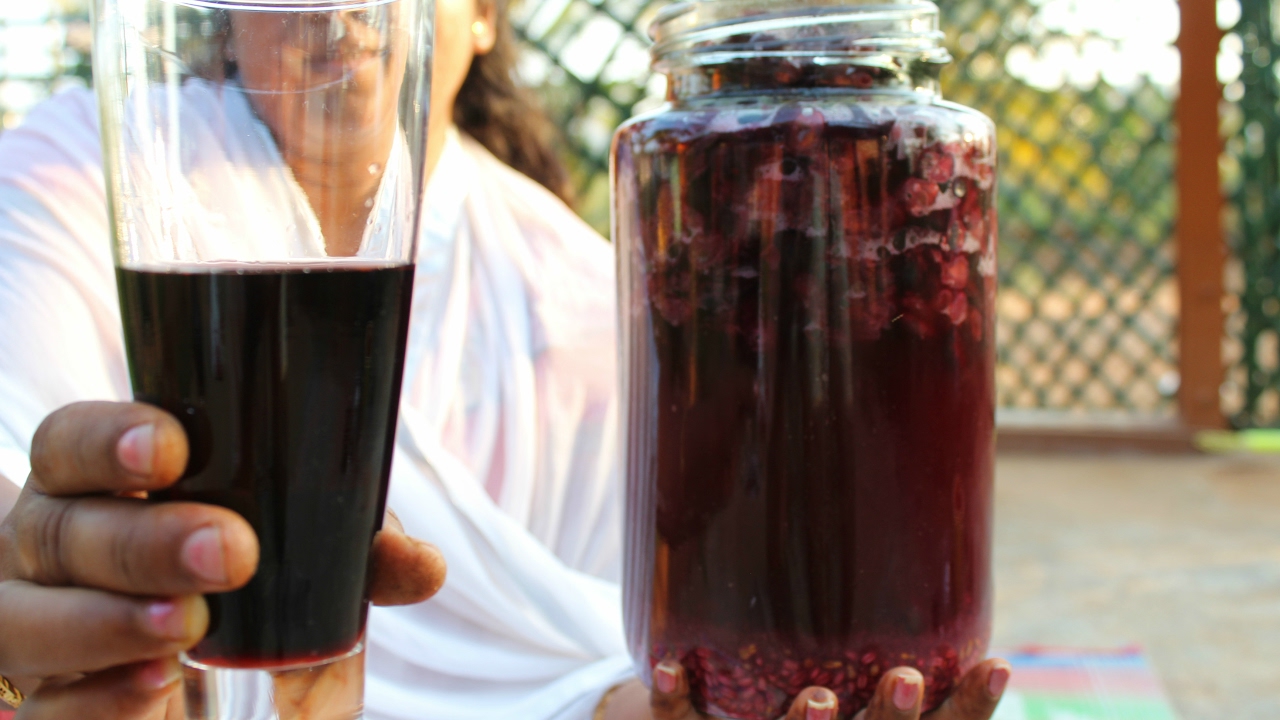 HEALTHY HOME MADE RED WINE | HEALTHY GRAPE WINE | VILLAGE FOOD HEALTHY HOME MADE RED WINE | HEALTHY GRAPE WINE | VILLAGE FOOD
