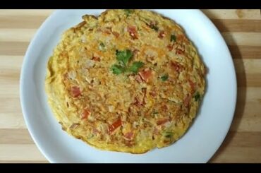 Oats Omelette/Healthy Recipe/Diet Food/Weight Loss Food/EP *31