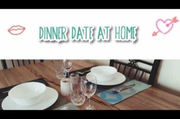 DATE NIGHT DURING LOCKDOWN / DINNER IDEAS