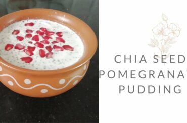 Chia Seed Pomegranate Pudding|Easy & Healthy Breakfast Idea|Low-Carb Breakfast