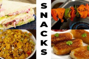 4 EVENING SNACKS Recipes For Lockdown - CookingShooking