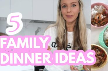 5 healthy family meals (A WEEK OF DINNER IDEAS!) Krissy Ropiha