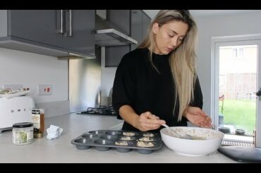 Easy Oat Muffins | Healthy breakfast prep for busy fitness girls