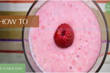 healthy diabetic recipes low calorie for control diabetes:  Raspberry & Apple Smoothie