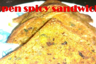 Open sandwich recipe | 10 minutes breakfast recipe | easy breakfast recipe | Instant snacks