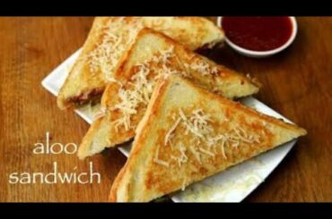 How to make special sandwich at home without toaster l Crunchy sandwich at home for kids...