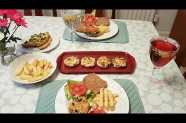 Quick and easy Salmon & Haddock burgers, High protein DIY meals