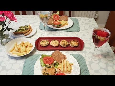 Quick and easy Salmon & Haddock burgers, High protein DIY meals Quick and easy Salmon & Haddock burgers, High protein DIY meals