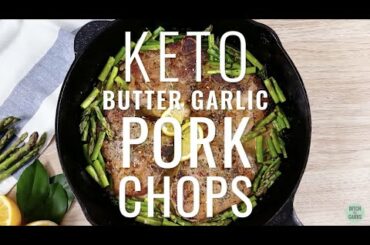 Keto Pork Chops - the healthy family one-pan dinner