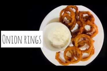 ONION RINGS | QUICK & EASY | SNACKS RECIPES