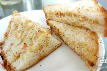 Quick Shawarma Sandwich || Easy Bread Sandwich Recipe || Azqa World