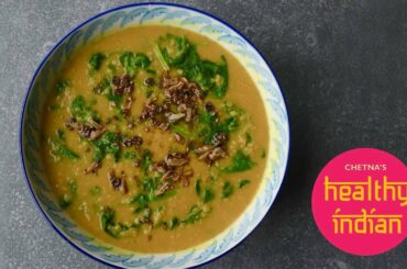 Best Lentils and spinach | Palak Daal recipe - Chetna's Healthy Indian