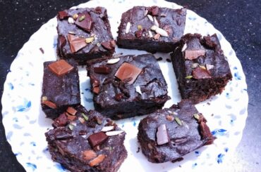Whole Wheat Brownie | Healthy Eggless Brownie Recipe | Lock down Recipes