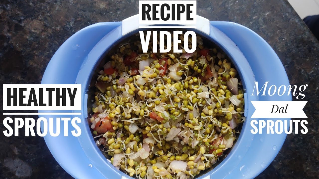 MOONG DAL SPROUTS | SPROUTS EASY RECIPE | HOMEMADE SPROUT SALAD | BREAKFAST/EVENING SNACK IDEAS MOONG DAL SPROUTS | SPROUTS EASY RECIPE | HOMEMADE SPROUT SALAD | BREAKFAST/EVENING SNACK IDEAS