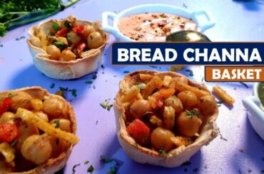 Bread Chana Basket | Bread Chana Basket Recipe | katori chaat recipe | SAMAA TV | Tastemate