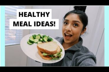 EASY HEALTHY MEAL IDEAS! | WHAT I EAT IN A CHILL DAY