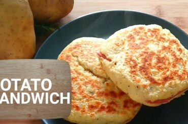 GAWIN MO ITO SA PATATAS!!! HOW TO MAKE POTATO HAM AND CHEESE SANDWICH FOR KIDS