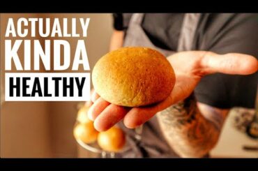 HEALTHY WHOLEMEAL BREAD BUN RECIPE - How to make bread - In This Chef