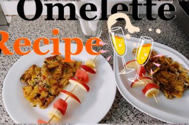 HEALTHY BREAKFAST RECIPE IDEA|HOW TO MAKE SWEET POTATOES OMELETTE