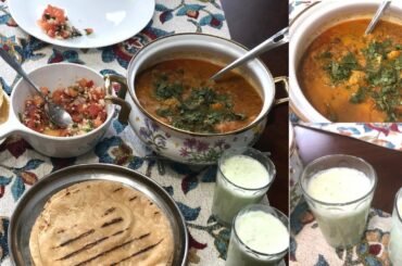 Simple Daily Lunch Thali Recipes For Indian Summer / Quick Dinner Ideas | Ami's Lifestyle