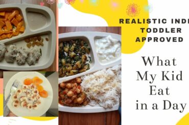 What My Kid Eats in a Day || Indian Kids Recipes || Healthy Kids Recipes
