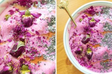 Flower Smoothie Bowl Recipe (Delicious + Healthy Breakfast & Dessert Idea)