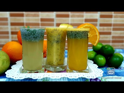 Healthy refreshing summer Sabja drinks | Weight loss drink | Lemonade, Orange & Manjo SABJA sherbeth Healthy refreshing summer Sabja drinks | Weight loss drink | Lemonade, Orange & Manjo SABJA sherbeth