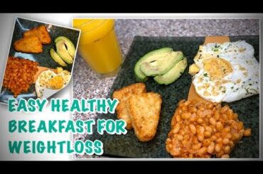 Easy Healthy Breakfast for Weight loss | Eat with in Quarantine | The Fat Girl's Diary