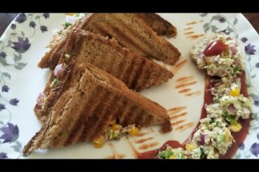 Hung Curd Healthy Sandwich